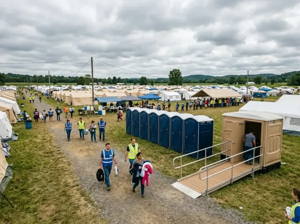 disaster-relief-camp-restrooms-010 — frequently asked questions, Dumpster & Portable Bathrooms Rental in Whitestown, IN